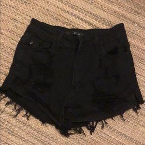 KanCan black cut offs